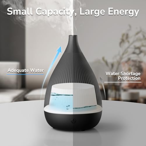 Ultrasonic Essential Oil Diffuser, Home Fragrance Aroma Diffuser with Auto Shut-Off, Color Change Night Light & Ultra-Quie...