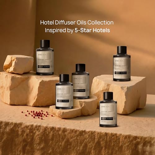 VINEVIDA (4oz) Hotel Diffuser Oil - Home Luxury Scents - Cold Air Diffuser Oil | Essential Oil No.1001 Inspired by Ritz Ca...