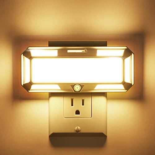 L LOHAS LED Bright Night Light, Night Lights Plug into Wall, 0-250LM LED Night Light, Dusk to Dawn Sensor, 2W Dimmable Nig...