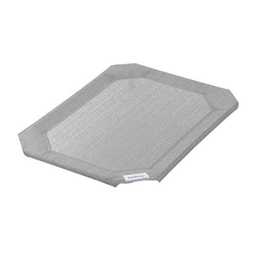Coolaroo Replacement Cover, The Original Elevated Pet Bed by Coolaroo, Small,Grey