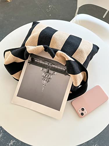 ENBEI Women's tote bags aesthetic Shoulder Handbags Hand crocheted Bags large Shoulder Shopping Bag large satchel cute Bag