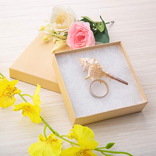 GEFTOL Jewelry Gift Boxes 96 Pack 3.5x3.5x1 Inch Cardboard Jewelry Boxes,Small Gift Boxes for Jewelry Earrings Necklaces H...