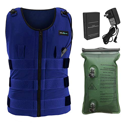 Alphacool 7V Rechargeable Circulatory Cooling Vest 3L Bladder Mini Pump Summer