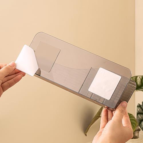 MORNITE Bathroom Medicine Cabinet Organizer Set, Narrow Compact Makeup Shelves Holder for Lipstick, Cosmetic, 2 Pcs Trays ...