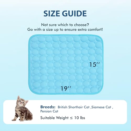 MICROCOSMOS Summer Cooling Mat & Sleeping Pad- Water Absorption Top, Materials Safe, Easy Carry, EZ Clean. Keep Cooling fo...