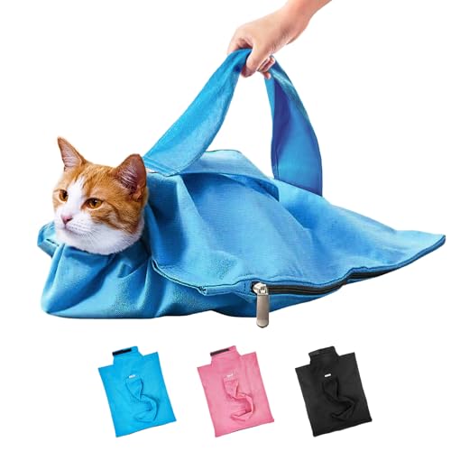 Cat Carrier Pouch, Soft Cat Bag Carrier for Bonding & Stress-Free Vet Visits, Cozy Cat Pouch Carriers to Comfort and Cuddl...