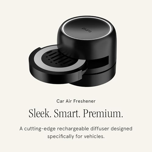 Pura Car Pro - Smart Fragrance Diffusion - Rechargeable & Cordless Fragrance Diffusion - Portable Smart Car Diffuser with ...