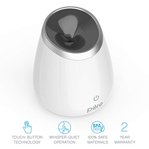 Pure Enrichment PureSpa Deluxe Ultrasonic Aromatherapy Oil Diffuser - 120ml Water Tank, Mood-Boosting Ionizer and Optional...