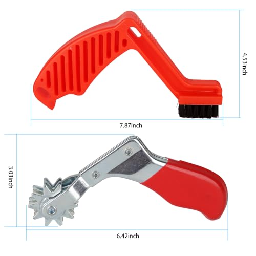 Lxngyi Wool Buffing Pad and Polishing Pad Cleaner Tool Set, Polishing Spur Tool Set, Foam Buffing Pad Conditioning Brush, ...