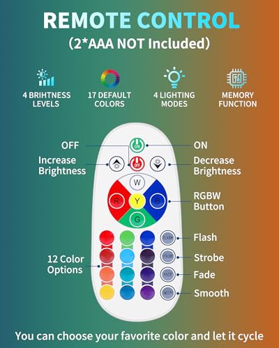 Black Liquid Motion Lamps 17 Colors Changing with Remote, 13.5 Inch LED Night Light for Kids Adults, Mood Lighting Small T...