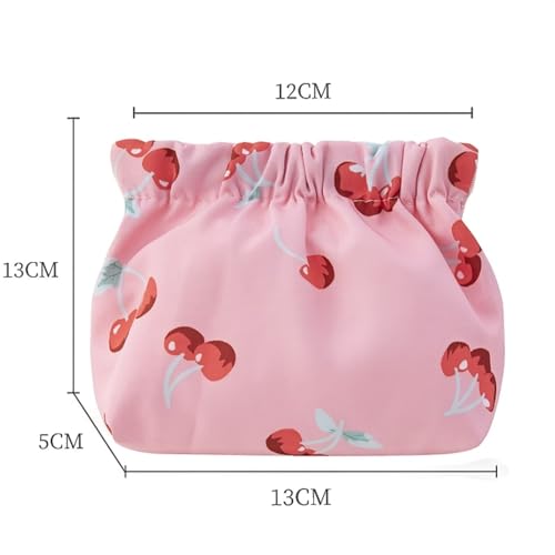 Mini Squeeze Coin Purse Bulk Set, Waterproof PU Leather Snap Pouch for Headphones, Jewelry, Makeup, Portable Small Organiz...