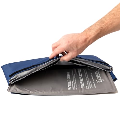CoolerDog Hydro Cooling Mini Mat for Dogs – Dog Cooling Mat & Cooling Pad for Hot Weather – Triple Layer Ice & Water Cooli...