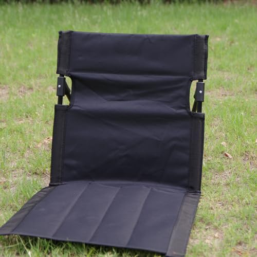 Nyeullcy Outdoor Camping Backrest,Lightweight Foldable Chair,Park Leisure backrest,Beach Portable Single Lazy Chair,Alumin...