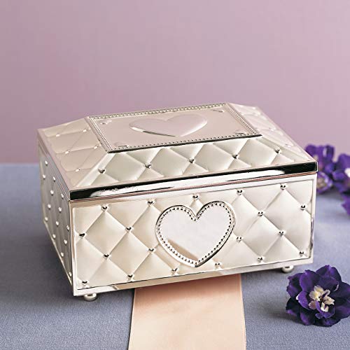 Lenox 6205231 Childhood Memories Musical Ballerina Jewelry Box, Metallic