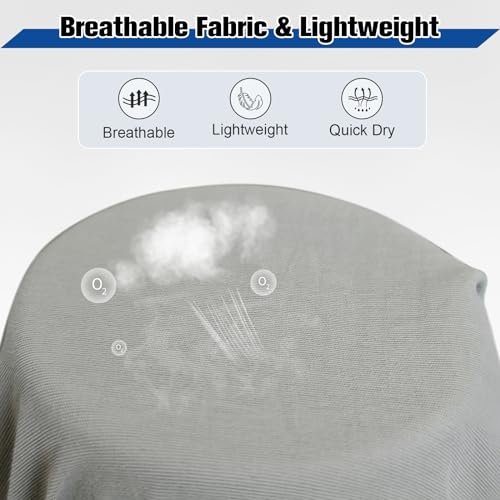 Foiueyga Cooling Vest for Men with 10000mAh Battery Pack, 4PCS Fan 7.4V Electric Cooling Air-Conditioned Clothing Vest Jacket