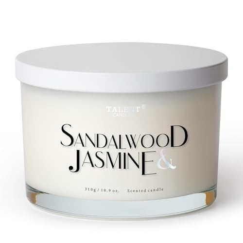 Scented Candles for Home - Large 3 Wick Jar Candles - Natural Soy Wax Candles Gifts for Women & Men - Aromatherapy Aesthet...