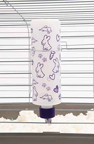 Lixit Weather Resistant Cage Water Bottles for Rabbits, Ferrets, Guinea Pigs Hamsters and Other Small Animals. (16-Ounce)