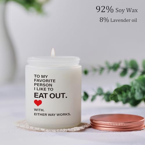 Funny Girlfriend Wife Birthday Valentines Day Christmas Gifts, Gift for Her, Unique Anniversary Candle
