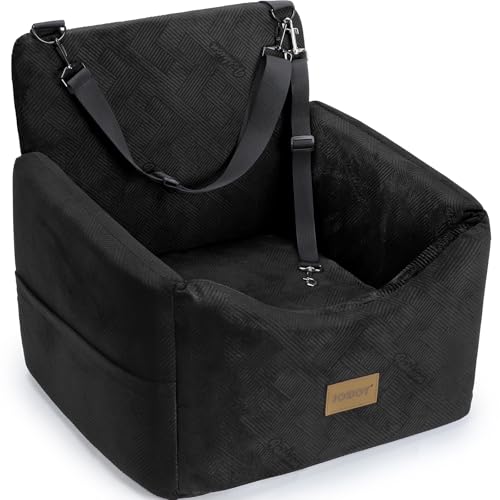 JOEJOY Dog Car Seats for Small Medium Dogs Under 35lbs, Dog Booster Seat with Detachable Washable Cover and Cushion, Memor...