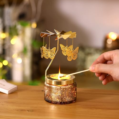 Mothers Day Gifts for Mom, Butterfly Candle Gifts for Women, Unique Birthday Gift for Women Mama Sister, Best Mom Gift for...