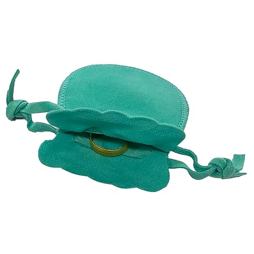 wanerxin 10pcs Mini Small Velvet Drawstring Pouches Gift Bags for Jewelry,Ring,Earrings,Earphone,Wedding Favors, Party Fav...