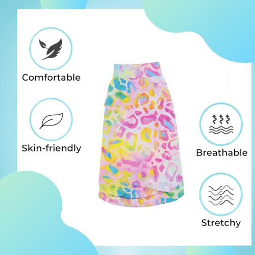 Sphynx Cat Cooling Shirt for Summer, Quick Dry Shirt Breathable UPF 50+ Shirt for Cats & Small Dogs Apparel, Summer Vest f...
