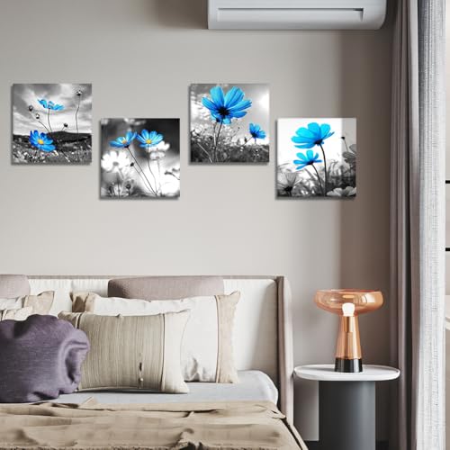 Artscope 4 Pieces Canvas Prints Wall Art - Picture Painting- Modern Wall Artwork Framed for Bathroom Home Office Decor - 1...
