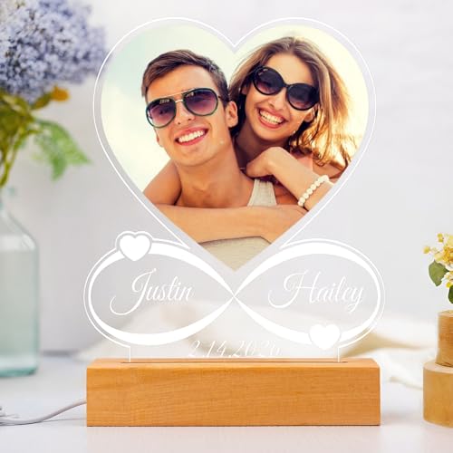 Kasofong Custom Picture Frame, Customized Picture Frames, Personalized Photo Frame, Personalized Anniversary Photo Gifts f...