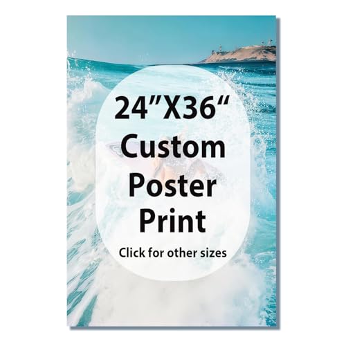 JIMUJIA Custom Canvas Art Print 24"x36" - Unframed Artwork, Personalized Wall Decor, Customizable Photo, Custom Portrait, ...