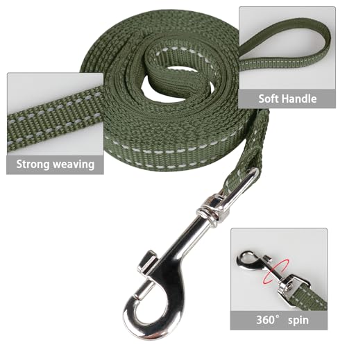 YIMEIS Dog Harness and Leash Set, No Pull Soft Mesh Pet Harness, Reflective Adjustable Puppy Vest for Small Medium Large D...