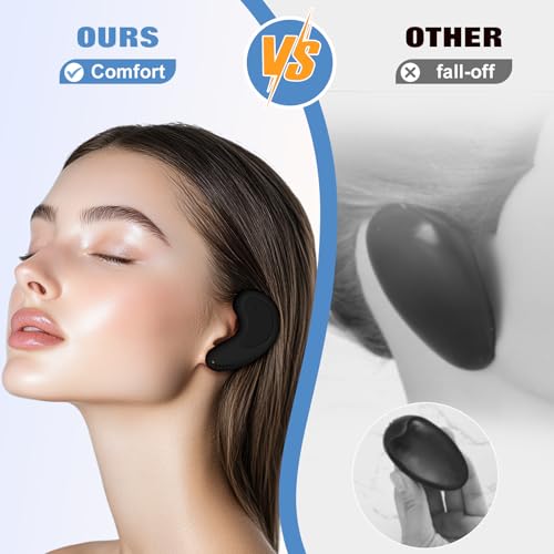 FERNIDA Ear Covers for Hair Dye Dryer Curling Flat Iron, Heat Protection Reusable Silicone Ear Protectors for Salon Home, ...