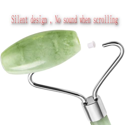 XIFEILOL Jade Roller and Gua Sha Set 2,Gua Sha Facial Tools,Face Roller,Jade Roller for Face,Guasha Tools for Face,Self Ca...