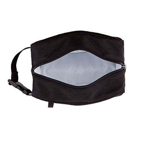 PackIt(R) Freezable Snack Box, Black, Built with EcoFreeze(R) Technology, Collapsible, Reusable, Zip Closure with Buckle H...