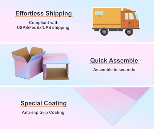 DERZIFUN 10x7x6 Medium Shipping Boxes, 30 Pack Purple Cardboard Mailer Box, Gift Boxes for Packaging Small Business