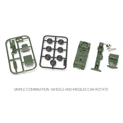 JunZheHub 1/144 Vehicle Model Building Kit Keepsake Gifts Collection DIY Assemble