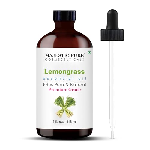 Majestic Pure Essential Oil with Glass Dropper - 100% Pure and Natural - Essential Oils for Diffuser, Aromatherapy, Soap a...