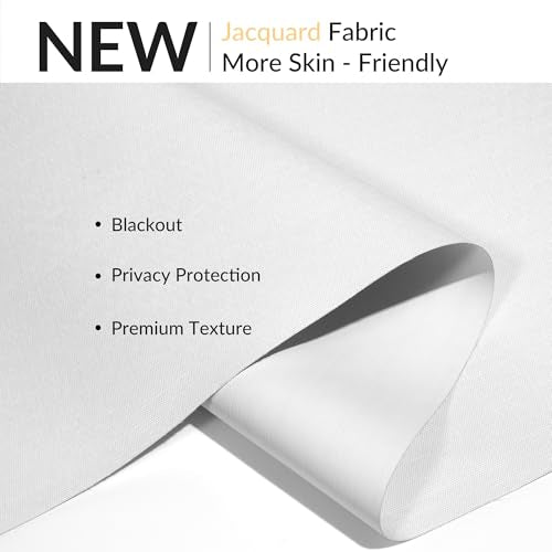Boolegon Blackout Roller Shades for Windows,Cordless,Roller Blinds for Windows,Thermal Insulated Fabric UV Protection,Wind...