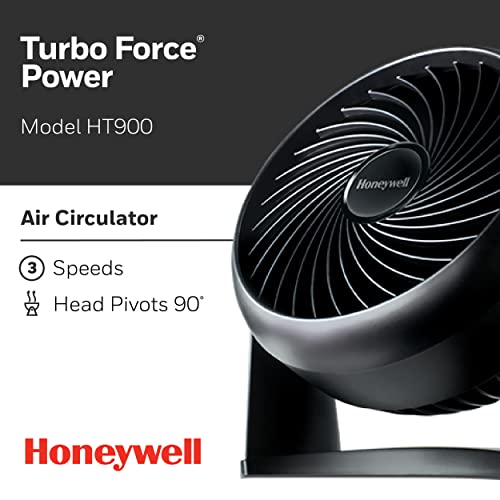 Honeywell HT-900 TurboForce Air Circulator Fan Black