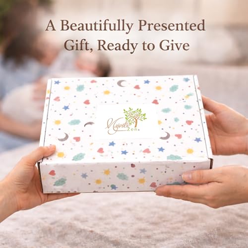 Majestic Zen Woodland Scented Candle 9-Pack Soy Wax Baby Shower Candle Favors - Natural Scented Candle Gift Set & Gender R...