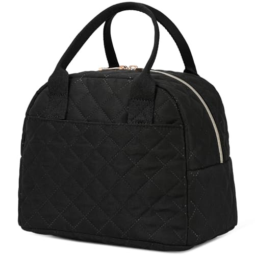 Lunch Bag for Women, Insulated Lunch Box, Reusable Water-Resistant Lunchbox Cooler with Front Pocket, Large Capacity Lunch...