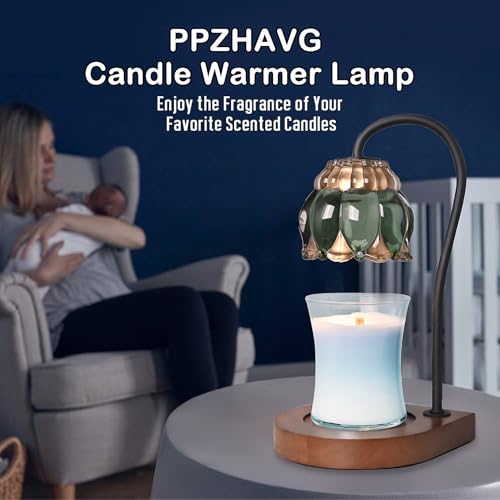 PPZHAVG Candle Warmer Lamp Birthday Gifts for Women Mom, Mothers Day Gifts, Compatible with All Jar Candles, Wax Melt for ...
