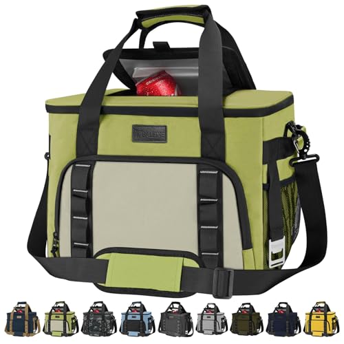 BALEINE Extra Large Soft Cooler Bag, Portable Leakproof Cooler, 40/60 Cans Volume for Beach, Camping, Kayaking, Travel, an...