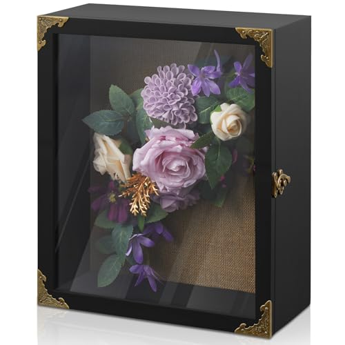 BWODYAY Deep Shadow Box,11x13-inch Shadow Boxes Display Cases, Large Shadow Box Frame, 4-inche Interior Deep Display Case...