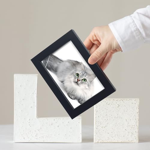 YOUKE OLA Set of 50 Picture Frame Bulk Photo Frames Wall Mounting Simple Photo Frames Multi Picture Frames for Wall or Tab...