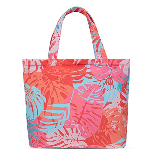 Hurley womens Canvas Beach Tote Bag