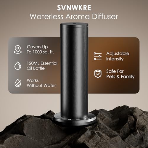 Waterless Essential Oil Diffuser,Aromatherapy Diffusers,Scent Diffusers for Home,Large Room, Hotel Scent Diffuser, 1000sq....