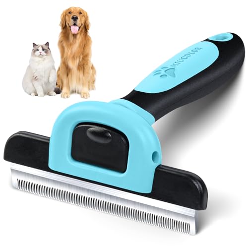 MIU COLOR Pet Grooming Brush, Deshedding Tool for Dogs & Cats, Effectively Reduces Shedding by up to 95% for Short Medium ...