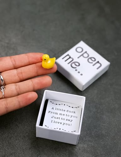 funfeel I Love You Gift, Duck Gift, Matchbox Gift, Gift For Boyfriend, Gift For Girlfriend, Valentine's Day Gift