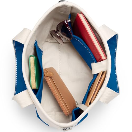 Lands' End Open Top Canvas Tote Bag