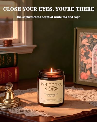 4 Pack Scented Candles for Women: 28oz Natural Soy Candles for Home Scented, Up to 200H Burning, Aromatherapy Candle Set, ...